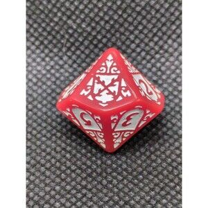 Blood & Plunder Spanish D10 Dice Red And White